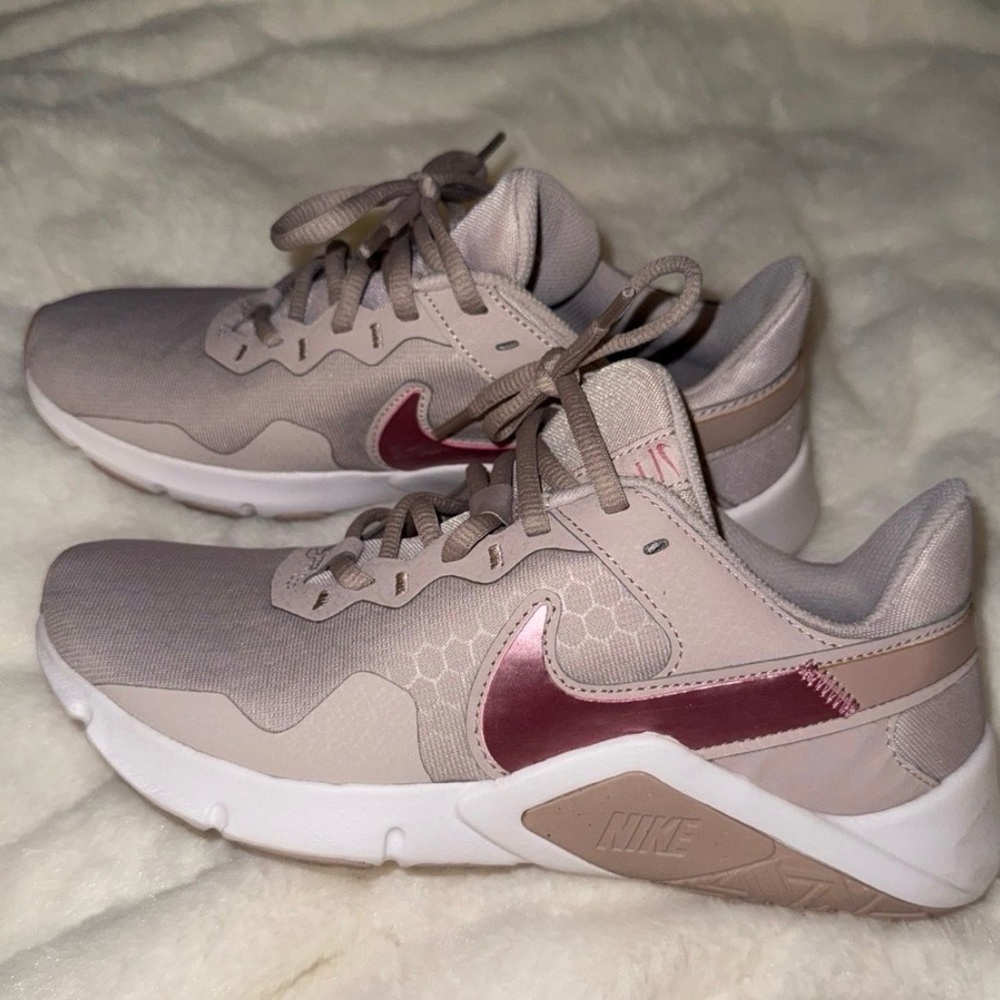 Nike Women's Blush and Burgundy Sneakers